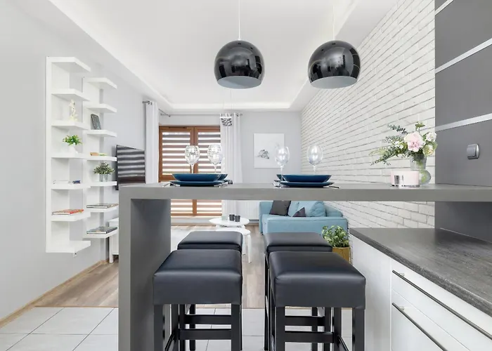 Nowoczesny & Klimatyzowany Apartament Z Parkingiem By Noclegi Renters