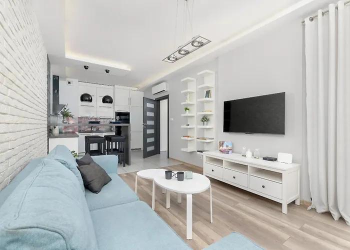 Nowoczesny & Klimatyzowany Apartament Z Parkingiem By Noclegi Renters