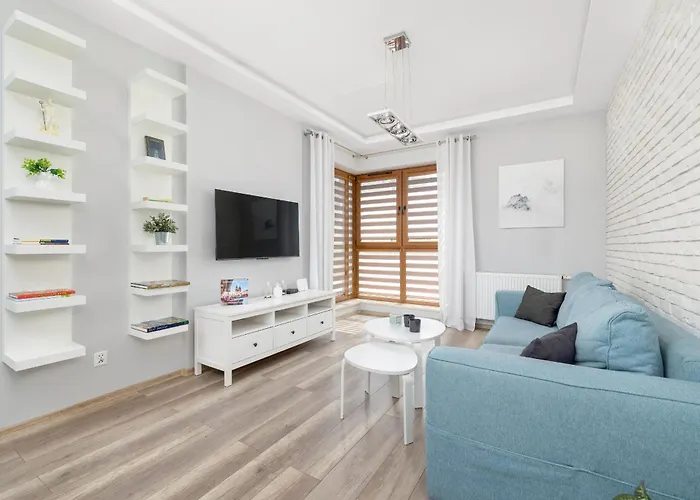 Nowoczesny & Klimatyzowany Apartament Z Parkingiem By Noclegi Renters