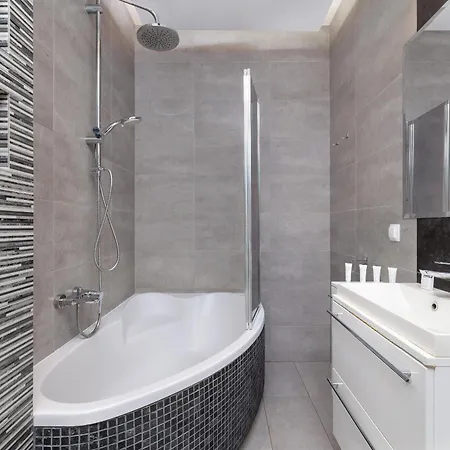 Nowoczesny & Klimatyzowany Apartament Z Parkingiem By Noclegi Renters Cracovia Esterno foto