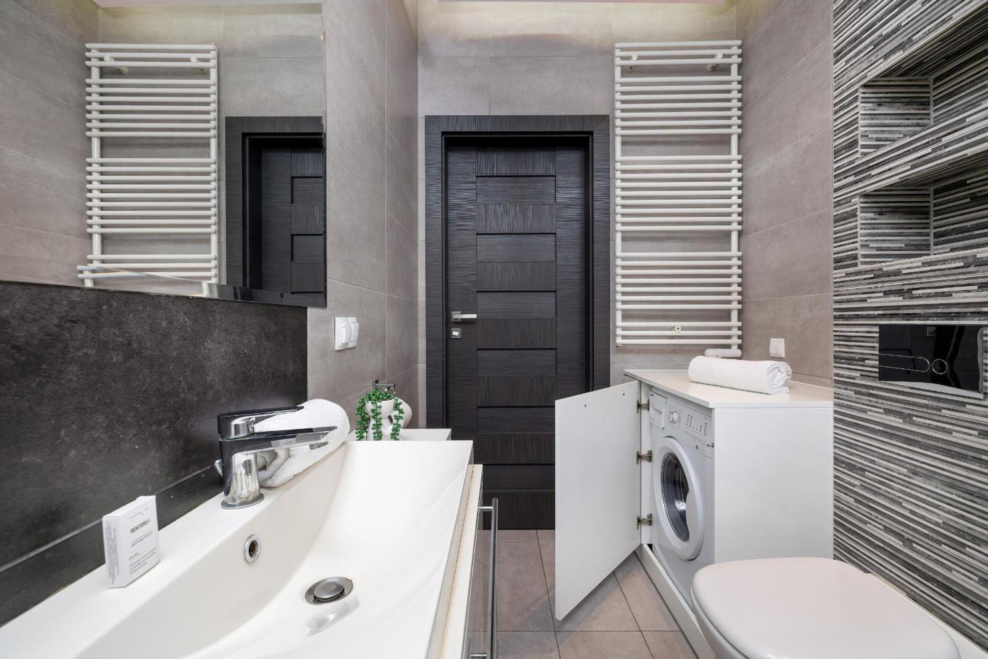 Nowoczesny & Klimatyzowany Z Parkingiem By Renters Apartament